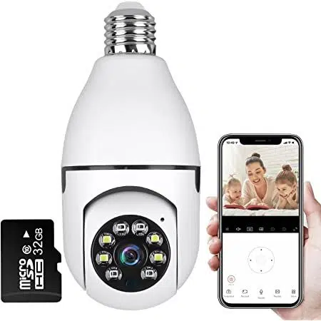 Liveguard 360 Security Bulb | The Best Spy Camera in a Light bulb